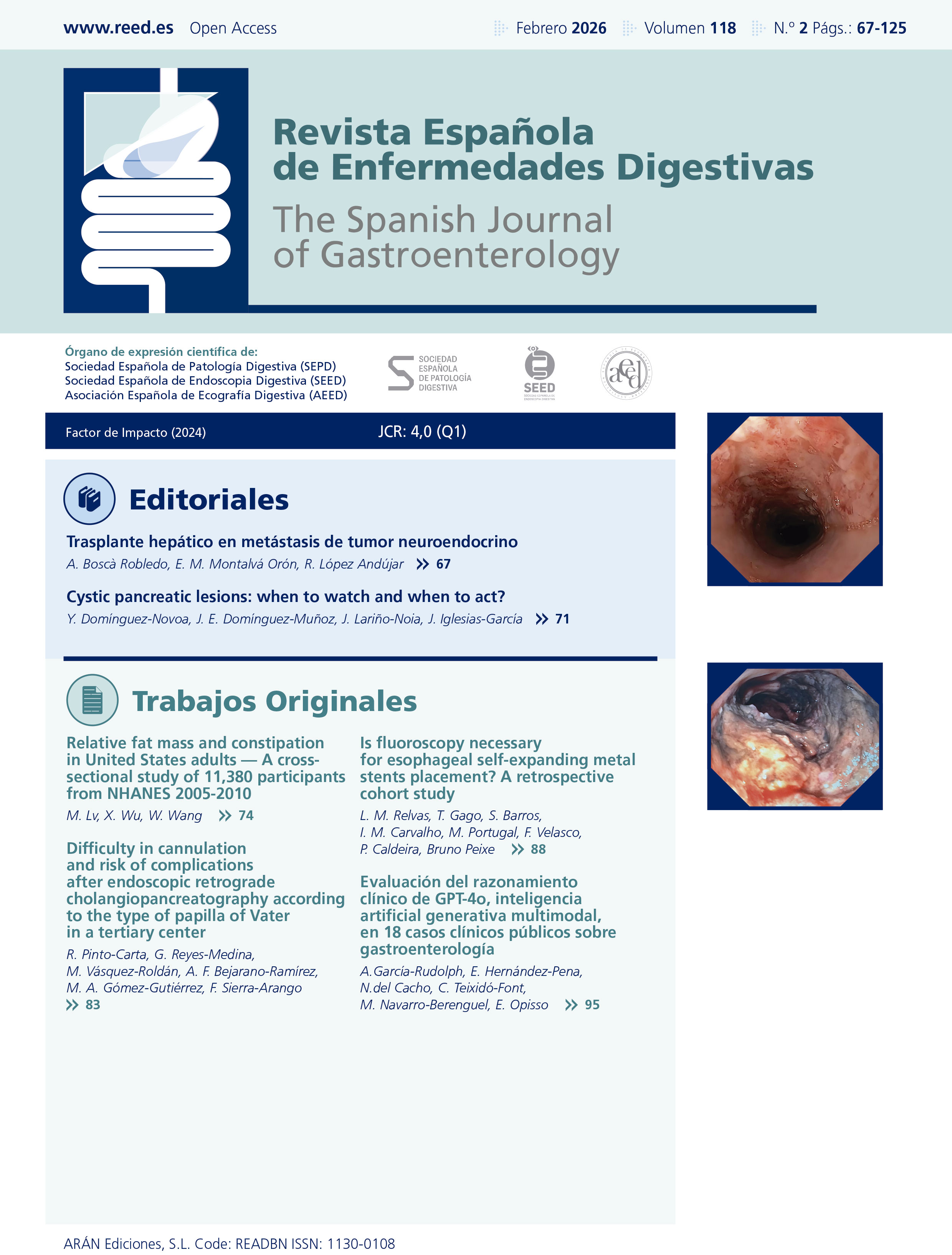Año 2026 / Volumen 118 / Número 2